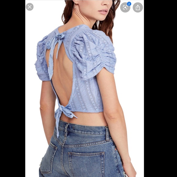 Free People NWT Star Struck Crop Top - Picture 4 of 8